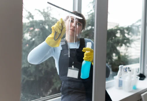 Nettoyage de vitres intérieures et extérieures à Dignac